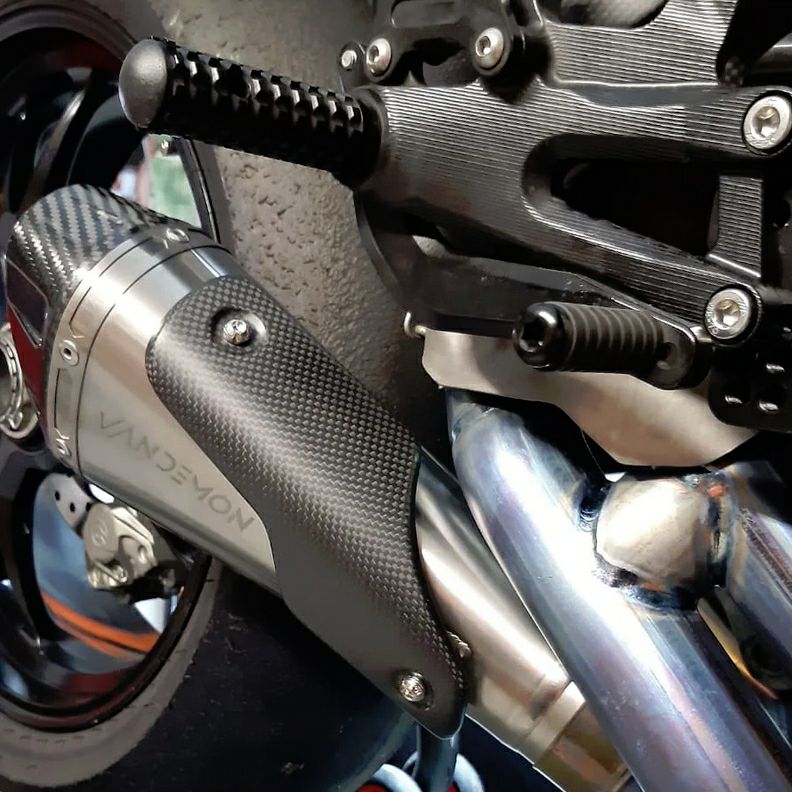 ドゥカティパニガーレV4フルエキマフラー 純正96482351AA DUCATI ドゥカティ パニガーレ V4 2018～2020 フルエキ マフラー フルチタン
