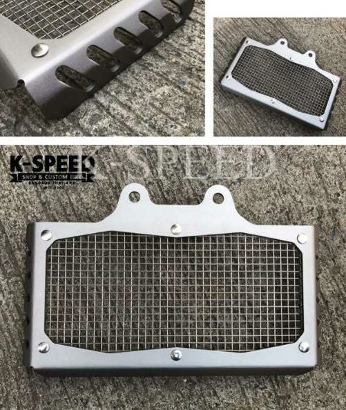 BMW RnineT ラジエーターガード シルバー K-SPEED_1