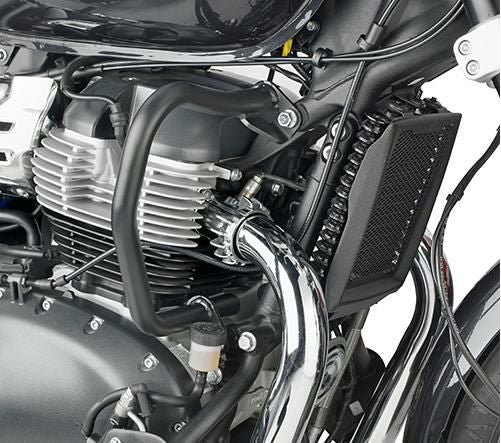 スーパーメテオ650/ショットガン650 23～ エンジンガード ブラック GIVI ロイヤルエンフィールド_1