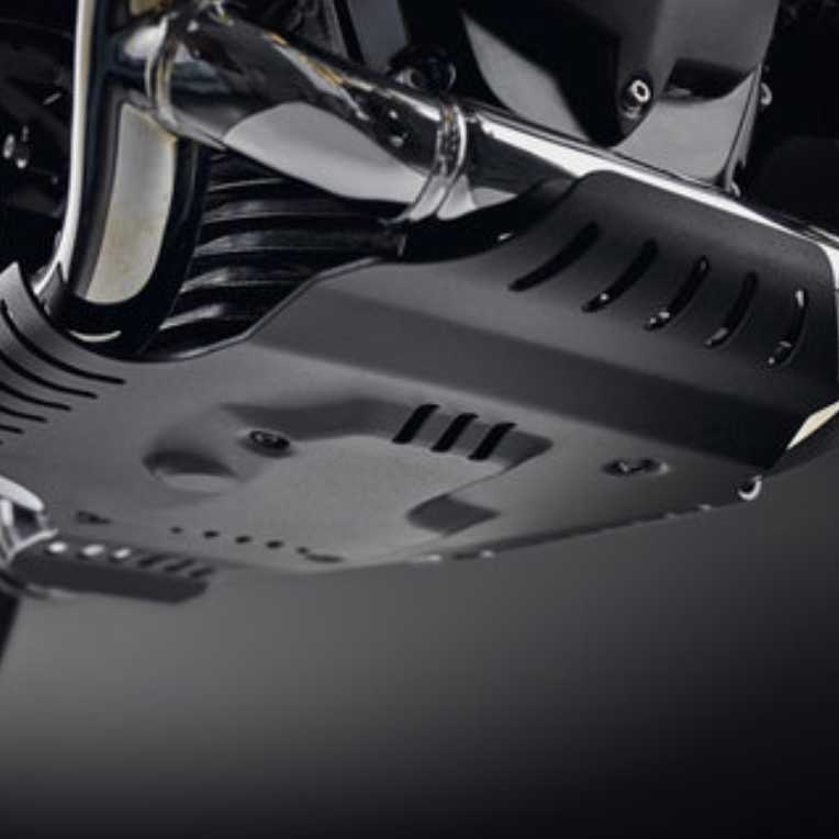 ワンダーリッヒ オイルクーラー ガード ブラック BMW RnineT | バイク