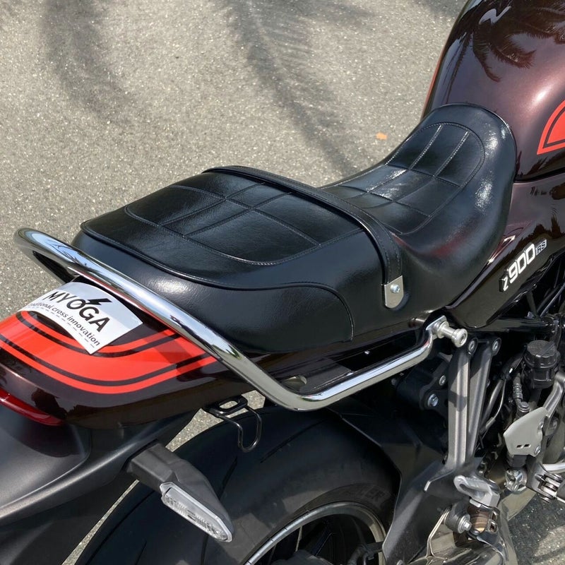 Z900RS/CAFE 18-25 Gシリーズ ゲル入りローシート Z2パターン (艶有り 