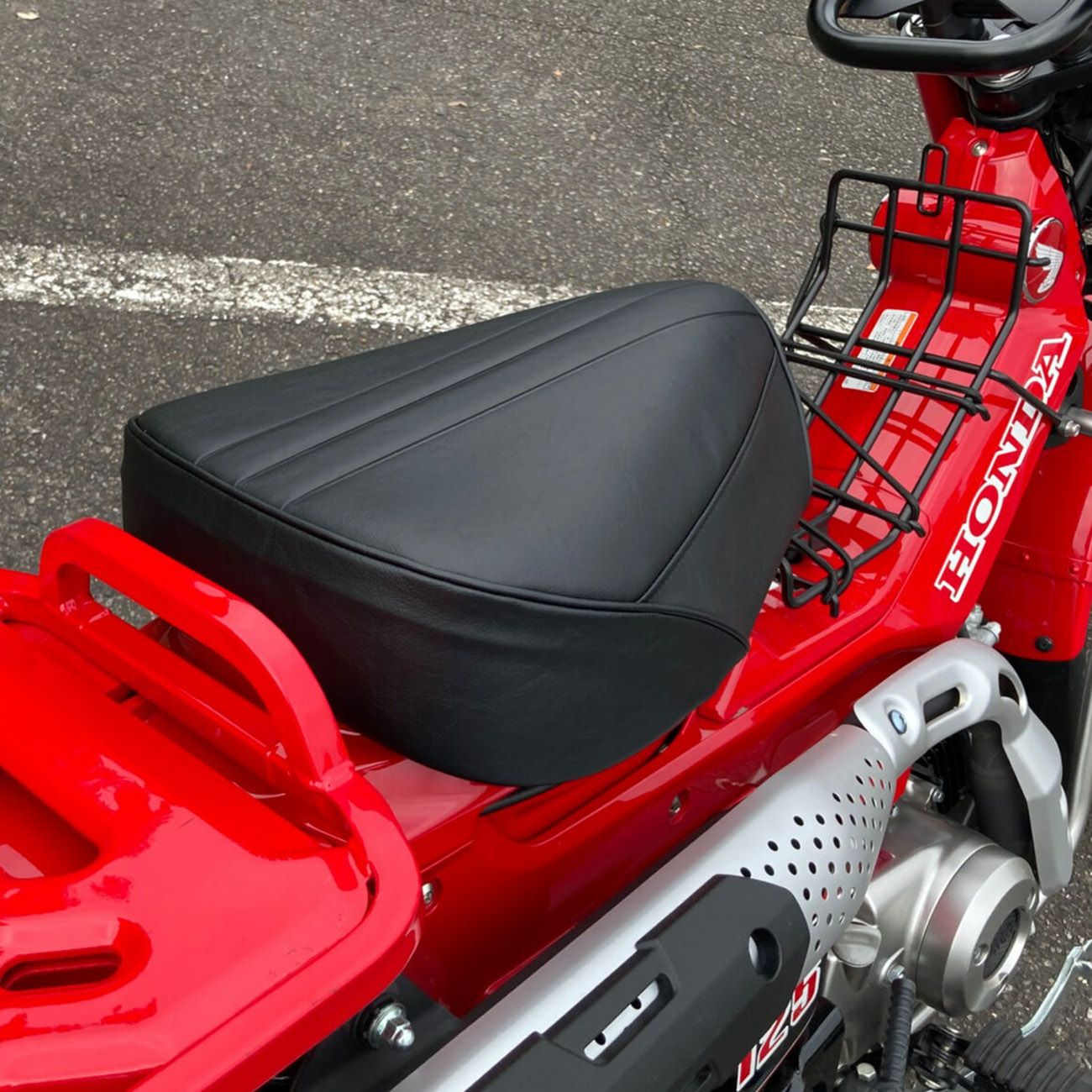 CT125 ハンターカブ Gocシリーズ ゲル入りシートカバー (ブラック