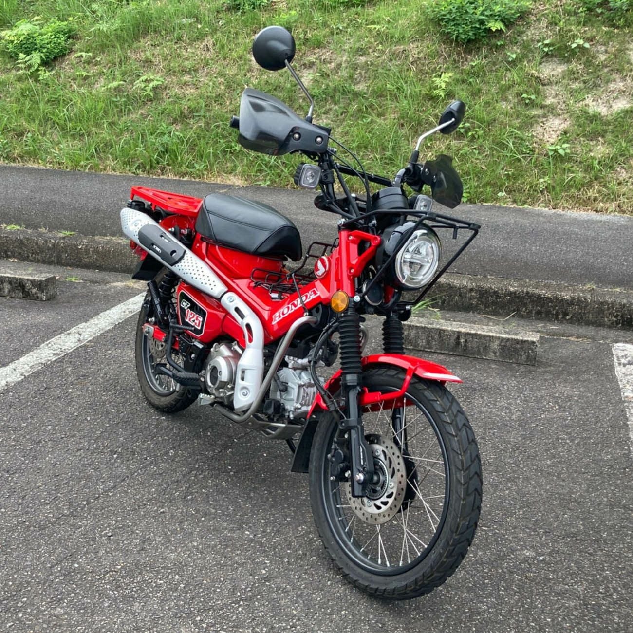 CT125 ハンターカブ Gocシリーズ ゲル入りシートカバー (ブラック