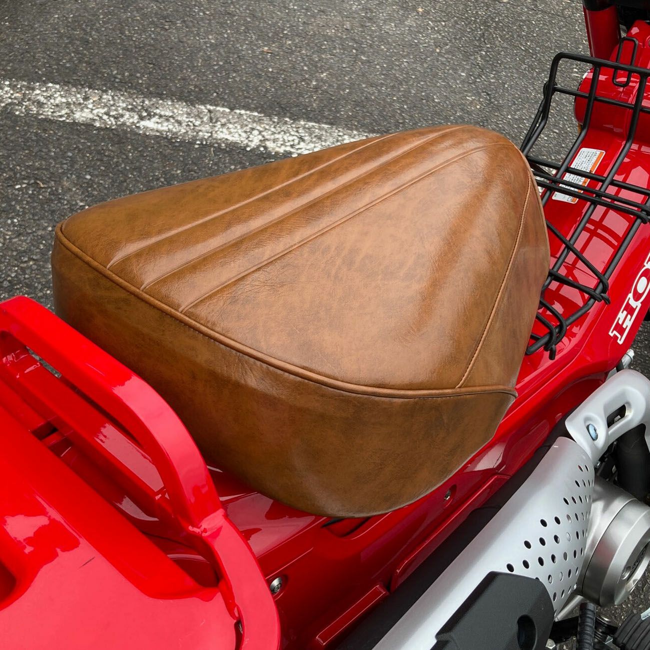 CT125 ハンターカブ Gocシリーズ ゲル入りシートカバー (ブラウン