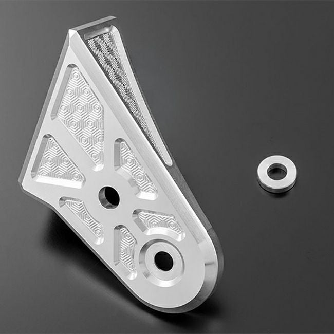 Z900RS/CAFE/SE ビレットハニカム・ヘッドライトステーカバー 汎用ウィンカー対応 (ゴールド) アーキ_3