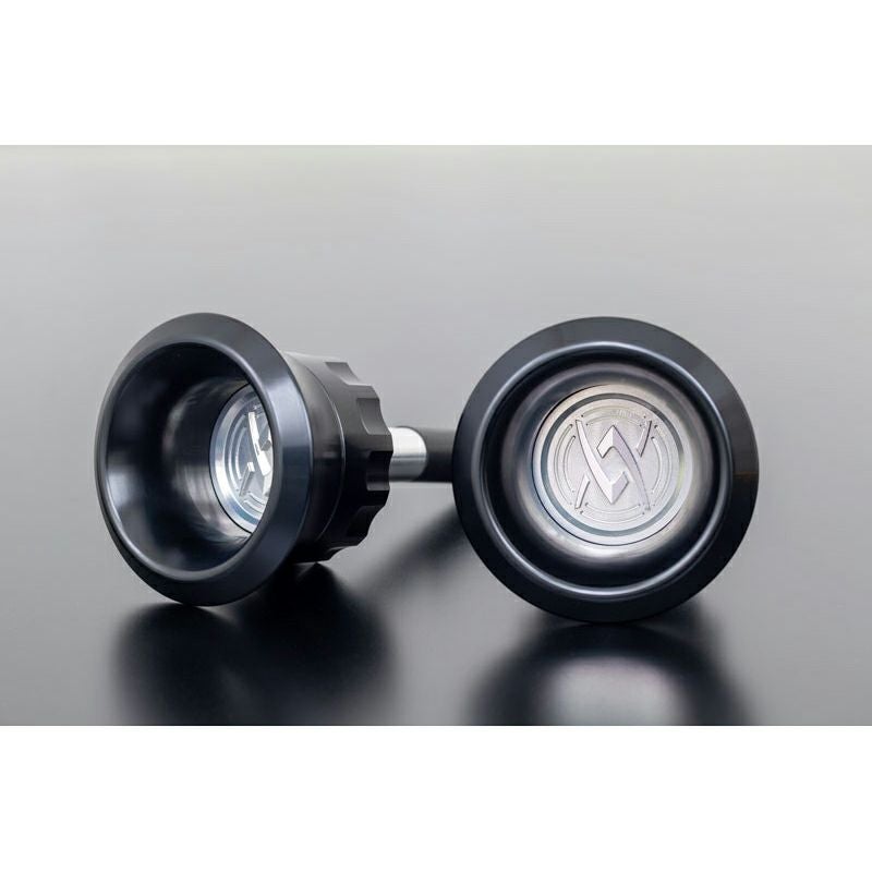 Z650RS フロントアクスルガード (ブラック/シルバー) アーキ_1