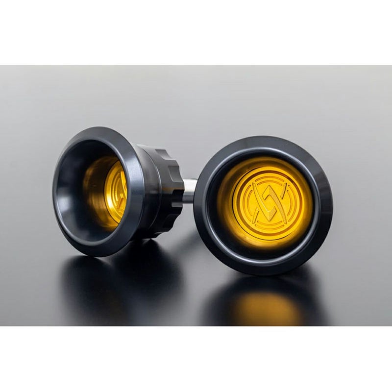 Z650RS フロントアクスルガード (ブラック/ゴールド) アーキ_1