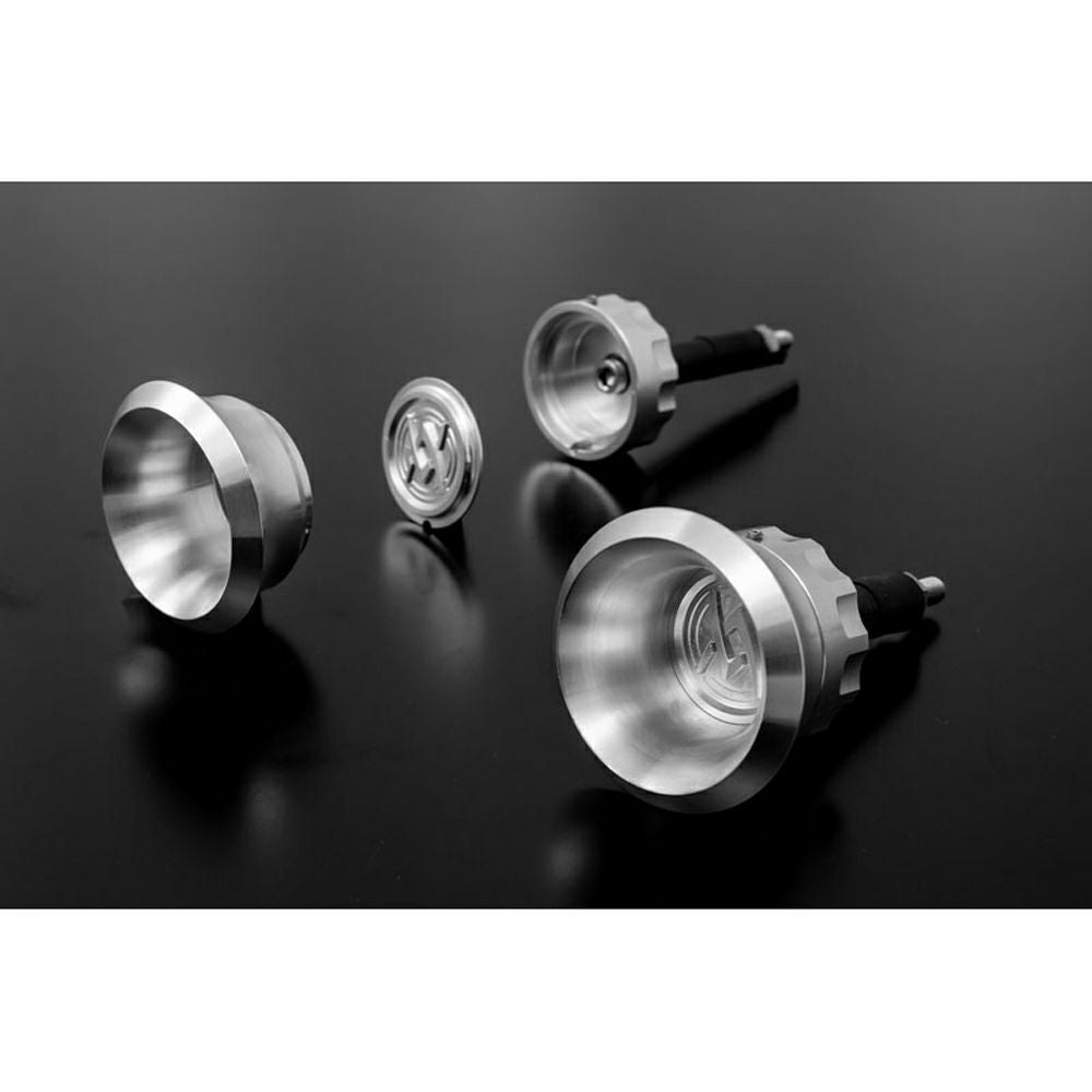 Z650RS フロントアクスルガード (ブラック/ゴールド) アーキ_2