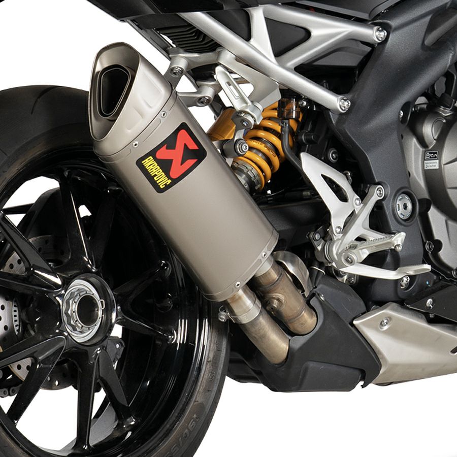 スピードトリプル 1200RS チタン スリップオンマフラー (JMCA