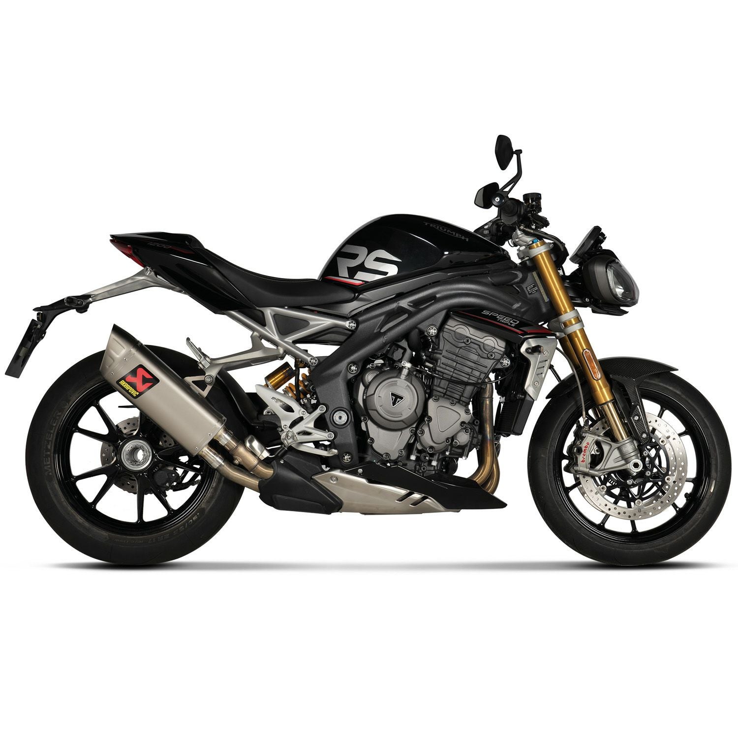 スピードトリプル 1200RS チタン スリップオンマフラー (JMCA