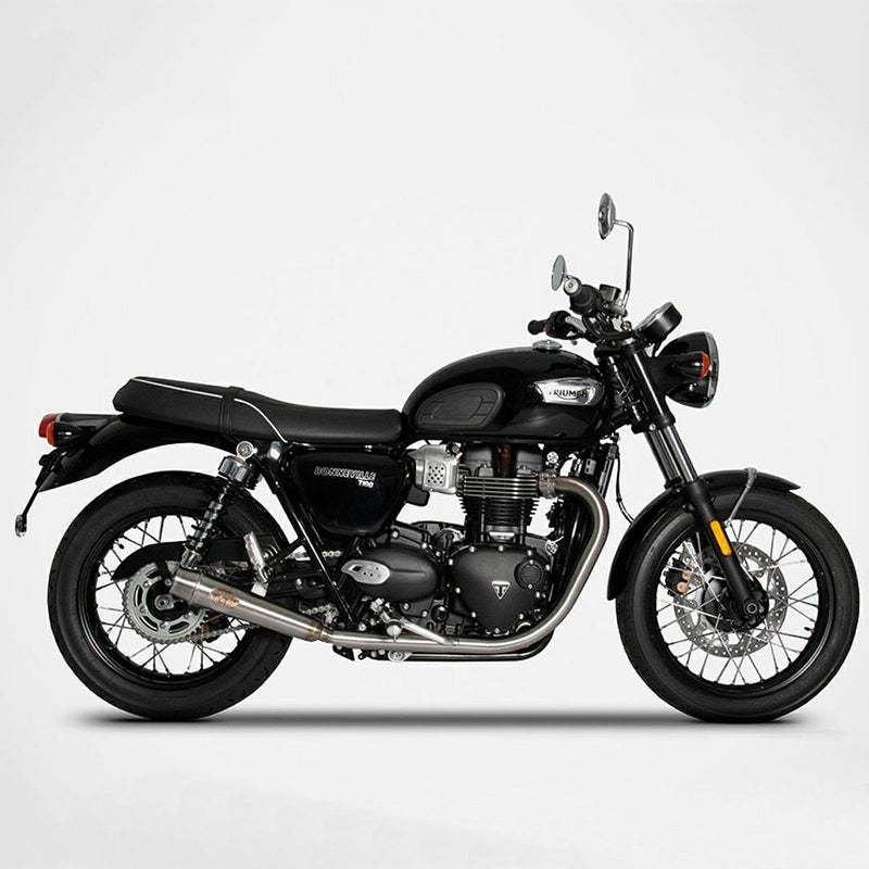 ボンネビル T100/T120 (2021-2025) スリップオンマフラー レース ZARD 