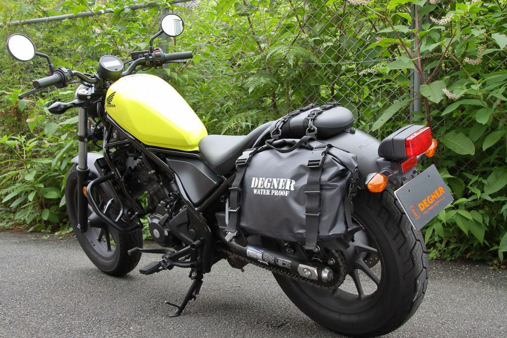 DEGNER WATER PROOF SIDE BAG (デグナー 防水サイドバッグ) ブラック