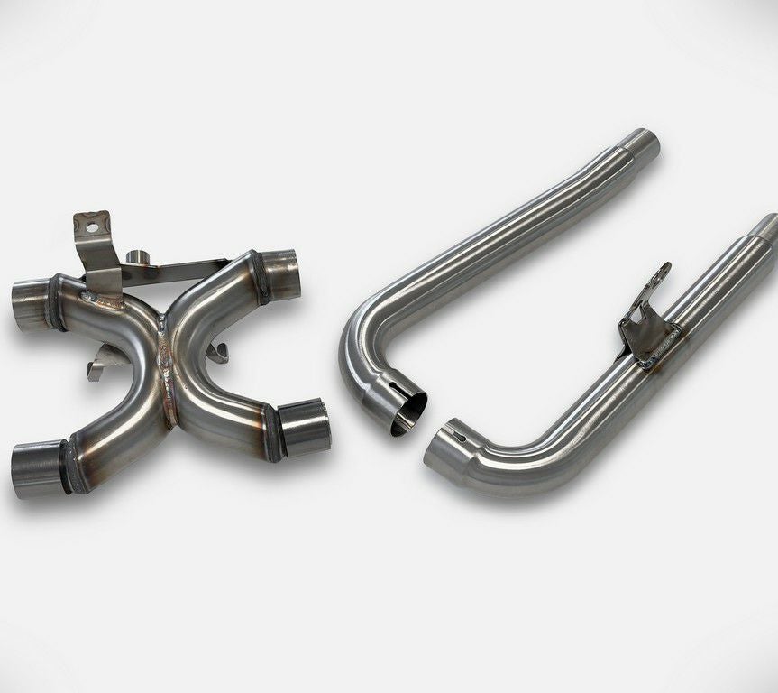トライアンフ ボンネビル T100 T120 2021～ Euro5 Xパイプ ZARD