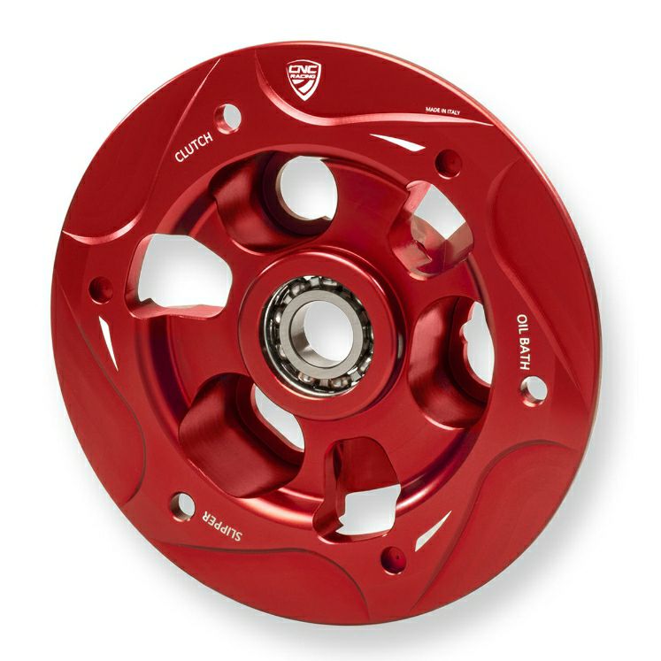 DUCATI リングプレッシャープレート オイルバス クラッチ レッド CNC DUCATI リングプレッシャープレート オイルバス クラッチ レッド CNC