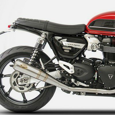 トライアンフスピードツイン1200マフラー スピードツイン1200 スラクストン1200 フルエキゾーストマフラー