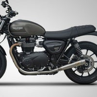TRIUMPH スピードツイン900 (2021-) レーシングスリップオンマフラー サテン ZARD_1