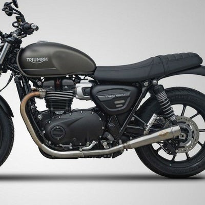 TRIUMPH スピードツイン900 (2021-) レーシングスリップオンマフラー サテン ZARD_1