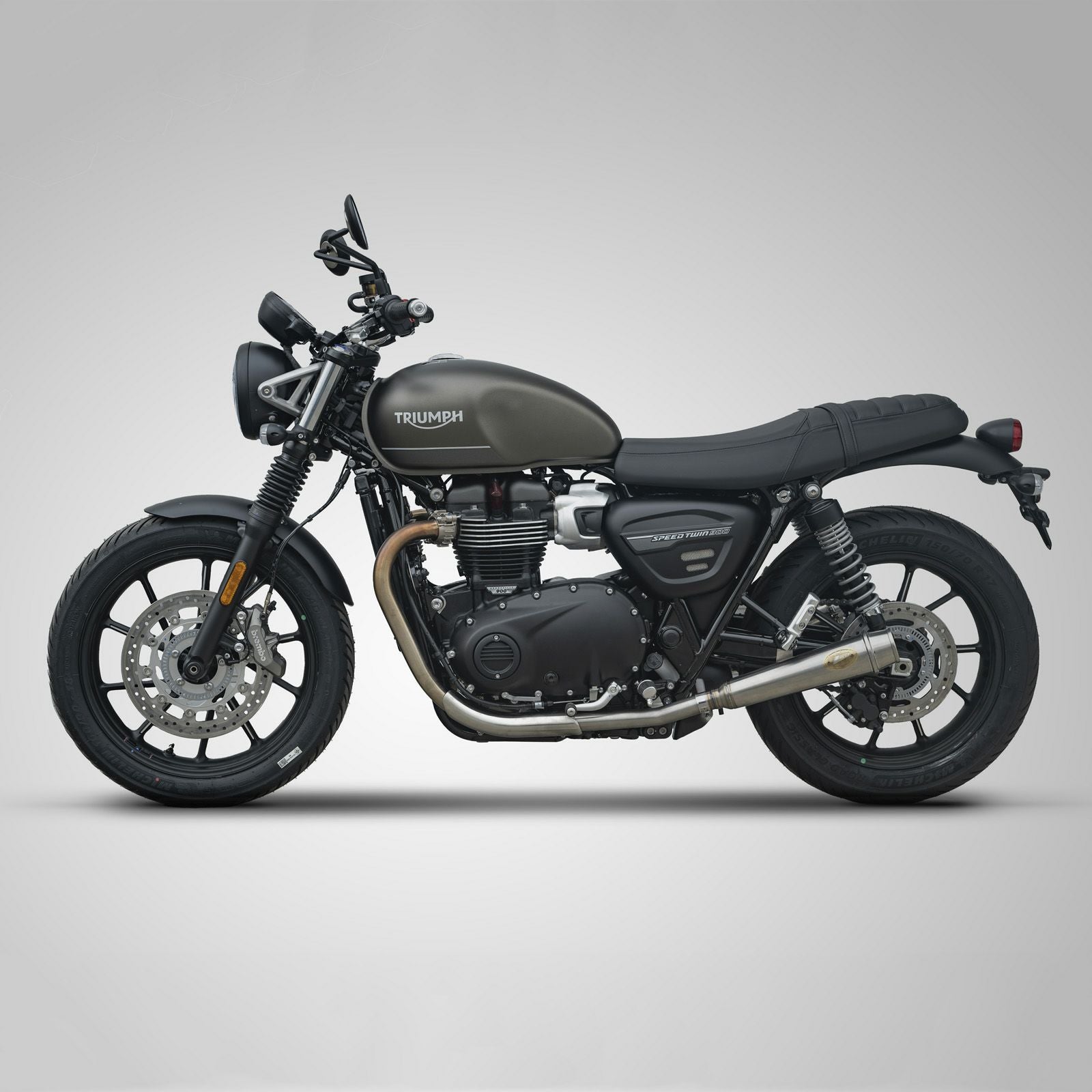 TRIUMPH スピードツイン900 (2021-) レーシングスリップオンマフラー