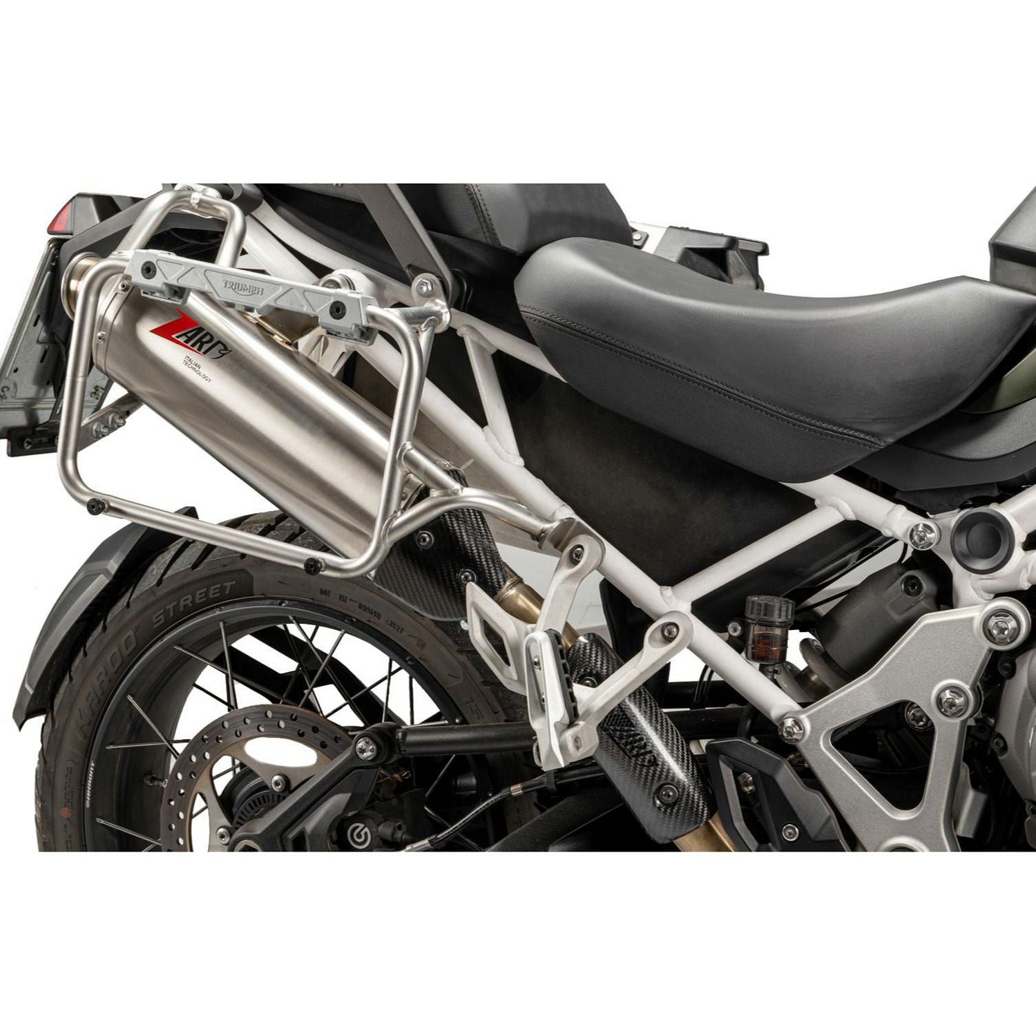 タイガー1200 レーシング SS スリップオンマフラー (ステンレス) ZARD