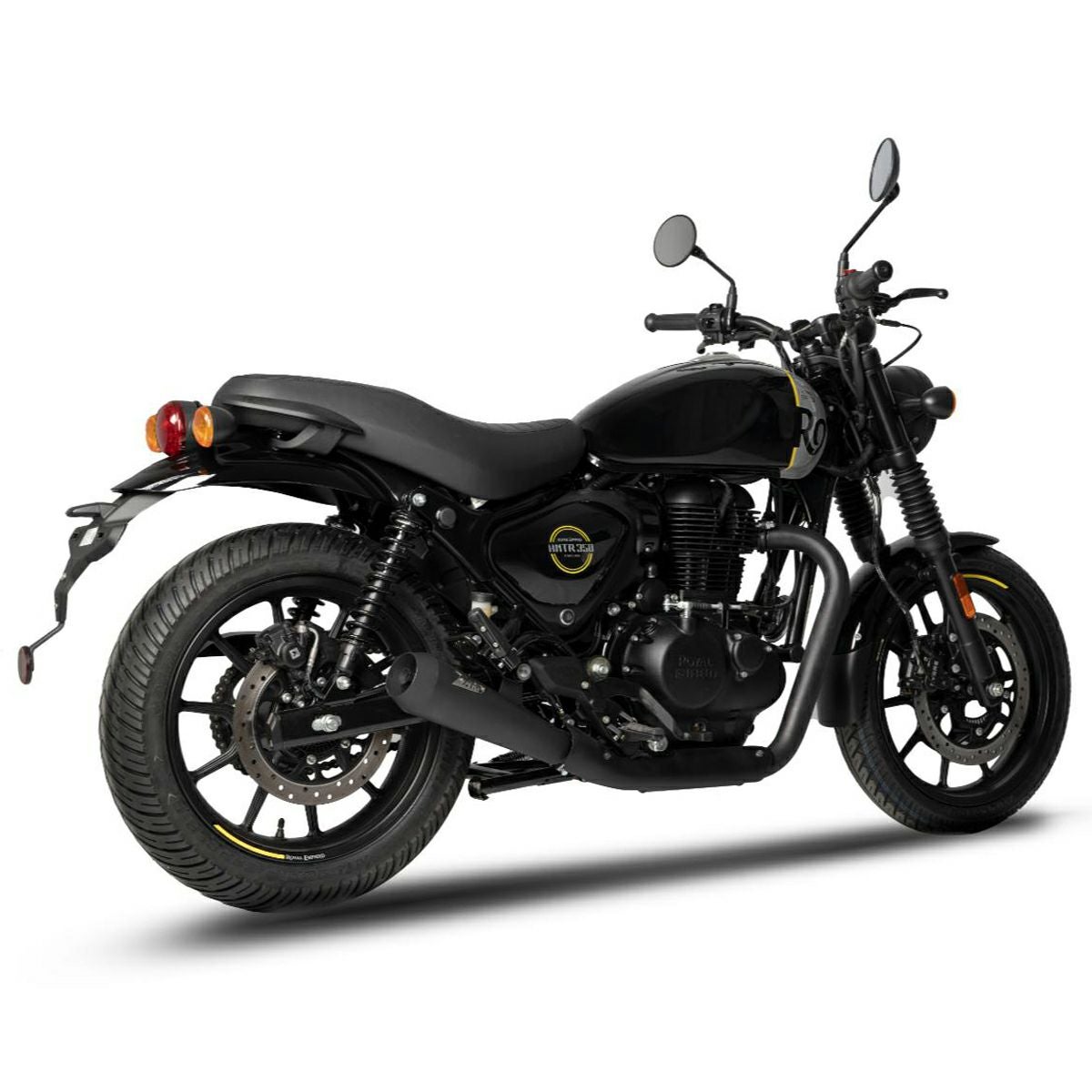 ハンター350 EURO5 SS スリップオンマフラー (ブラック) ZARD | バイク