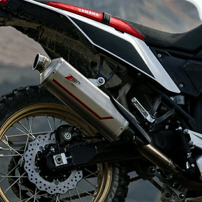 テネレ700 (19-26) ヨシムラUSA RS-12 ステンレススリップオンマフラー