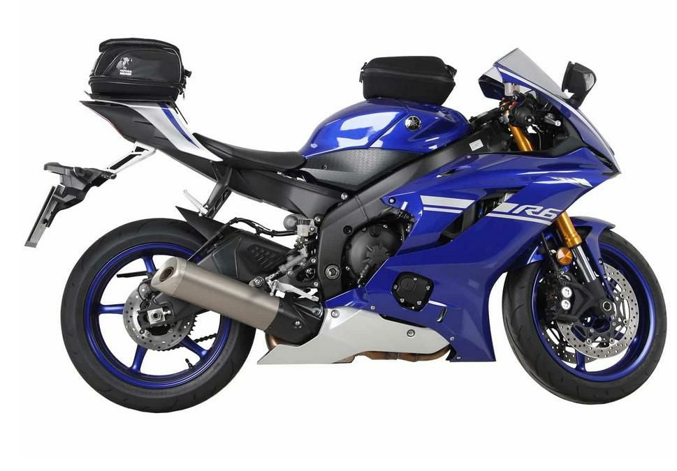 yzfr6（2017式BN6）のリアカウル&おまけ付き YZF-R6 17～20 スポーツ リアラック ブラック ヘプコ＆ベッカー