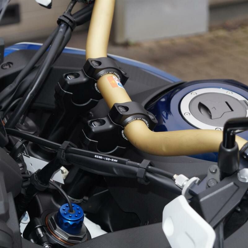 CRF1100L ハンドルバーライザー 30mmUP 21mmOffset ブラック VOIGT