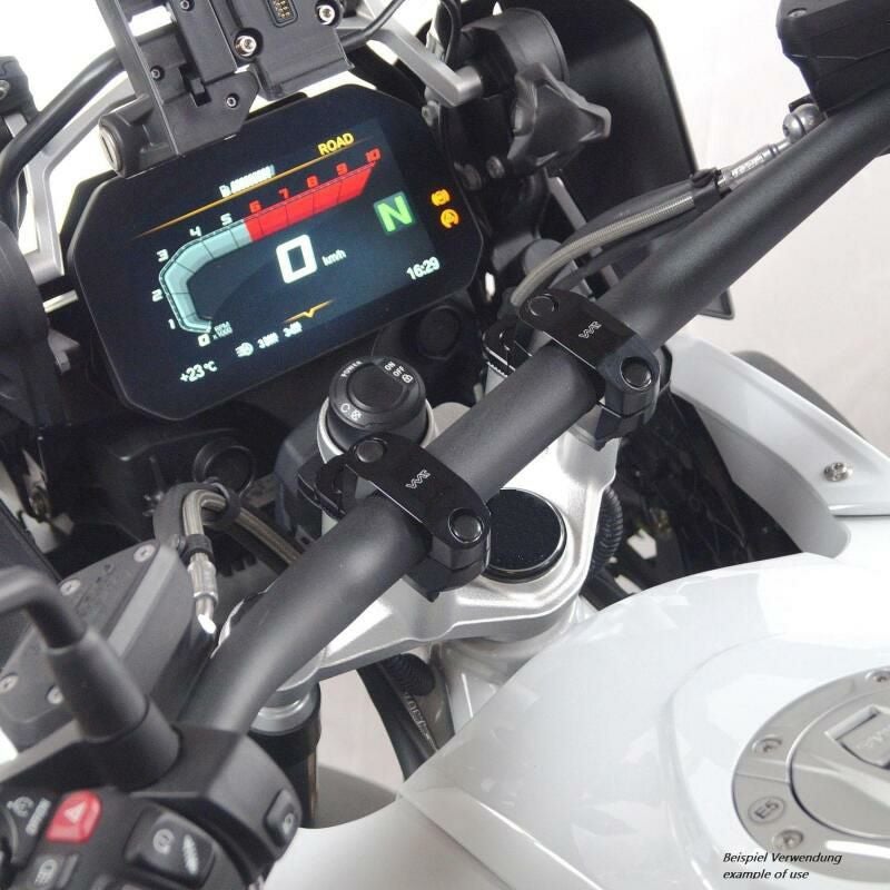ライザーバー オートバイ用ライズエクステンドハンドルバーライザーマウントクランプ アフリカツイン用 CRF1000L用 CRF110 CRF1000L ハンドルバーライザー 20mmUP VOIGT MOTO TECHNIK | バイクカスタムパーツ専門店 モトパーツ(MOTO  PARTS)