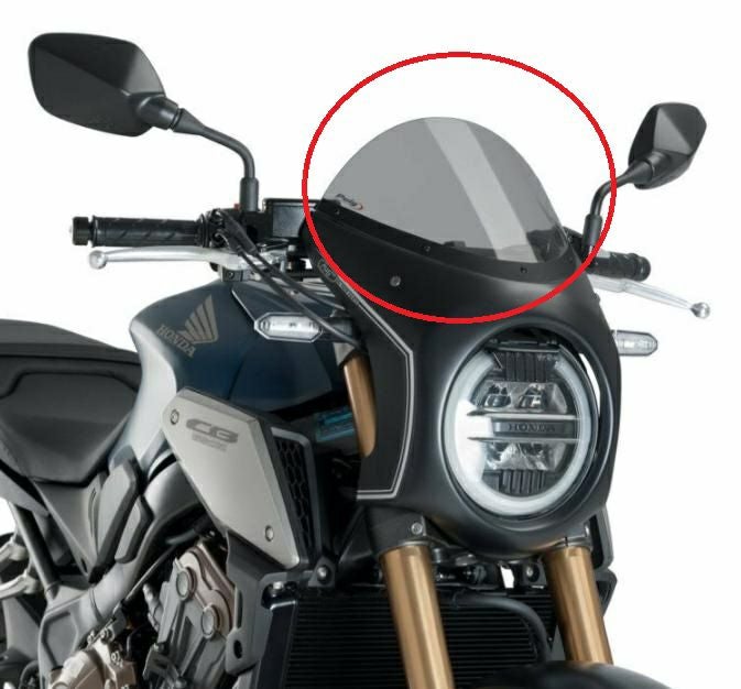 セミフェアリング用スクリーン スモーク Puig プーチ | バイクカスタム