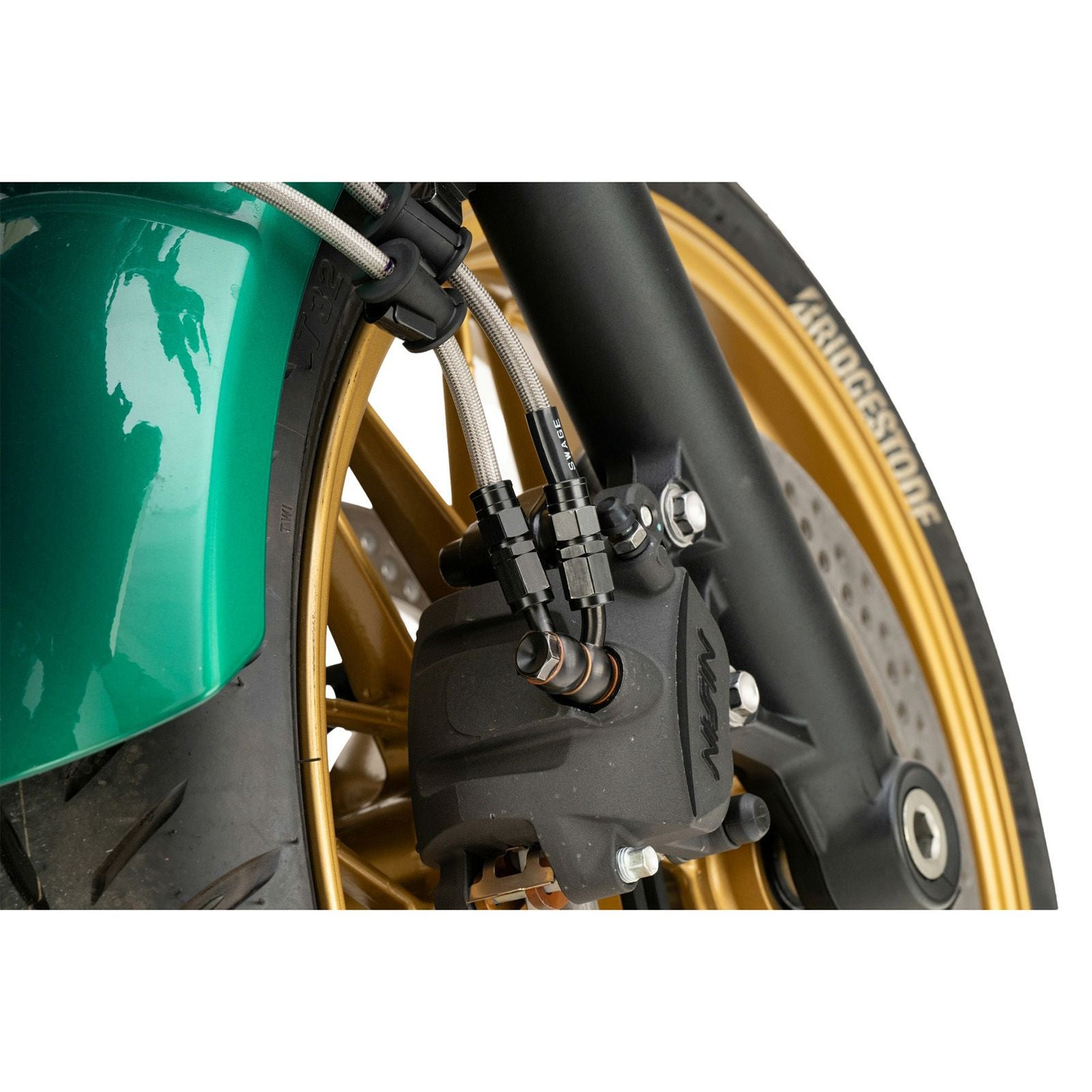 カワサキ Z650RS スウェッジラインプロ フロントブレーキホースキット