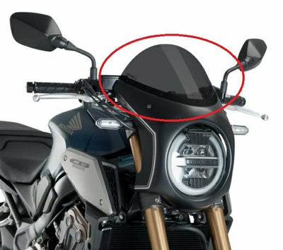 プーチ(Puig) スポーツスクリーン ダークスモーク CB650R/1000R 9748F 