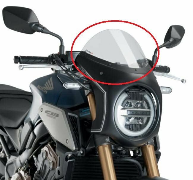 セミフェアリング用スクリーン クリア Puig プーチ | バイクカスタム