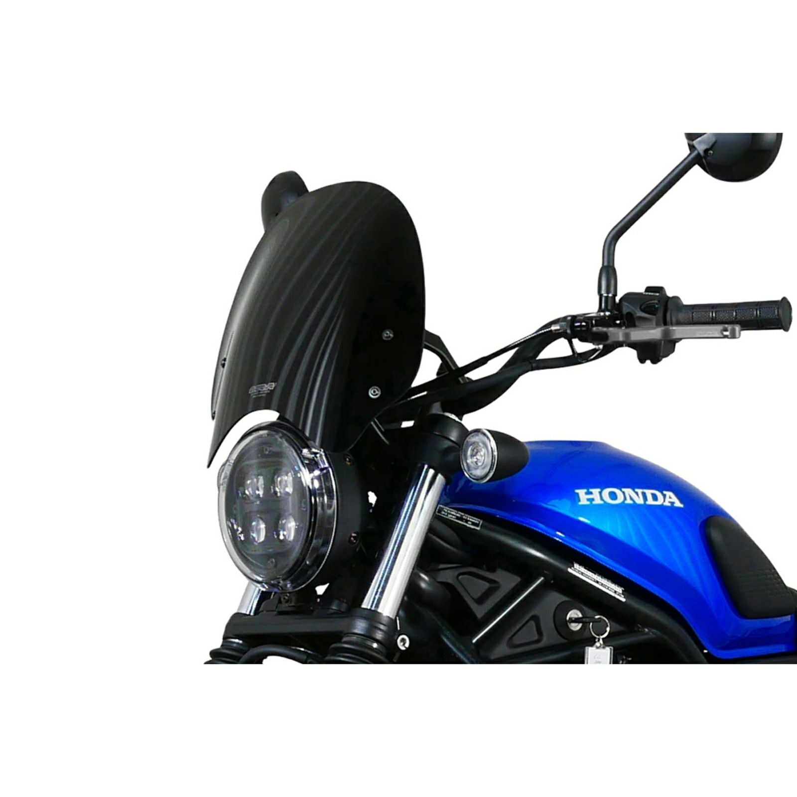 ホンダ CL250/500 ツーリングスクリーン (ブラック) MRA | バイク