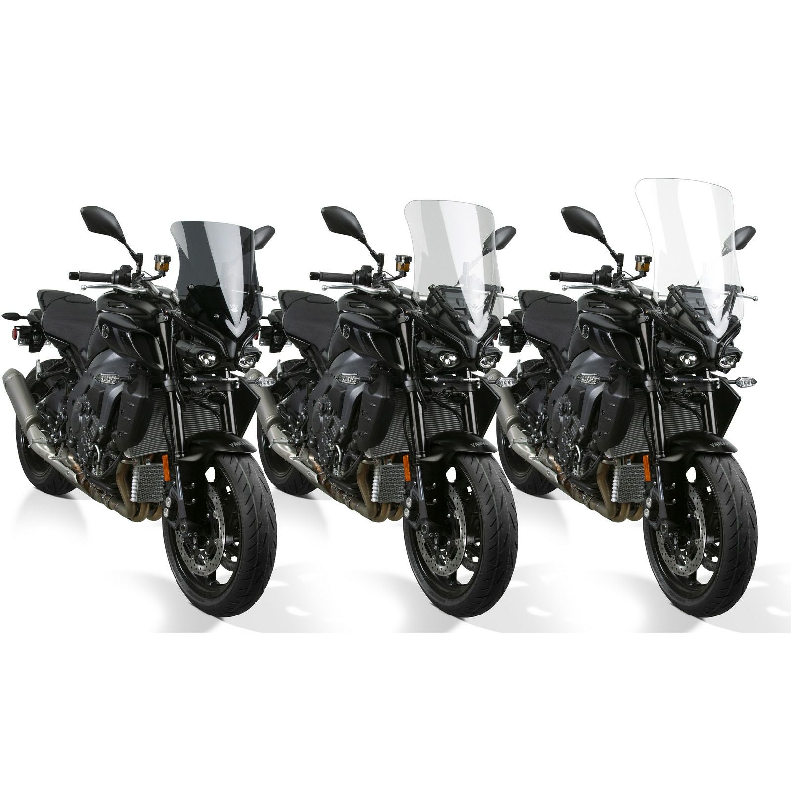 ヤマハ MT-10 Vストリームプラス ウィンドスクリーン 16インチ (ダーク