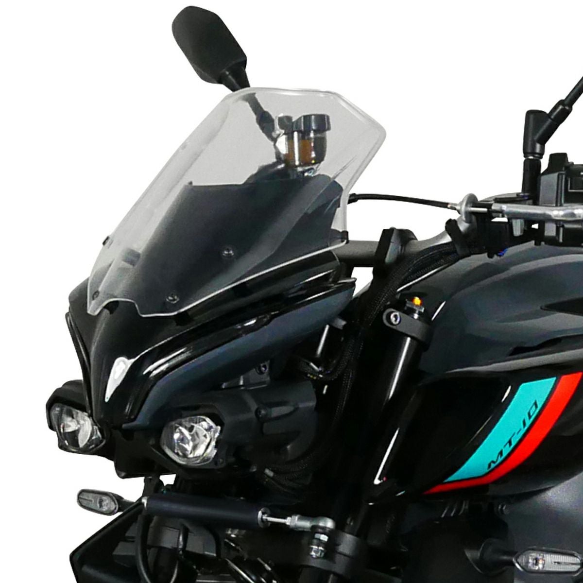 ヤマハ MT10 スクリーン MRA製 ヤマハ MT-10/SP レーシング スクリーン (ブラック) MRA | バイク