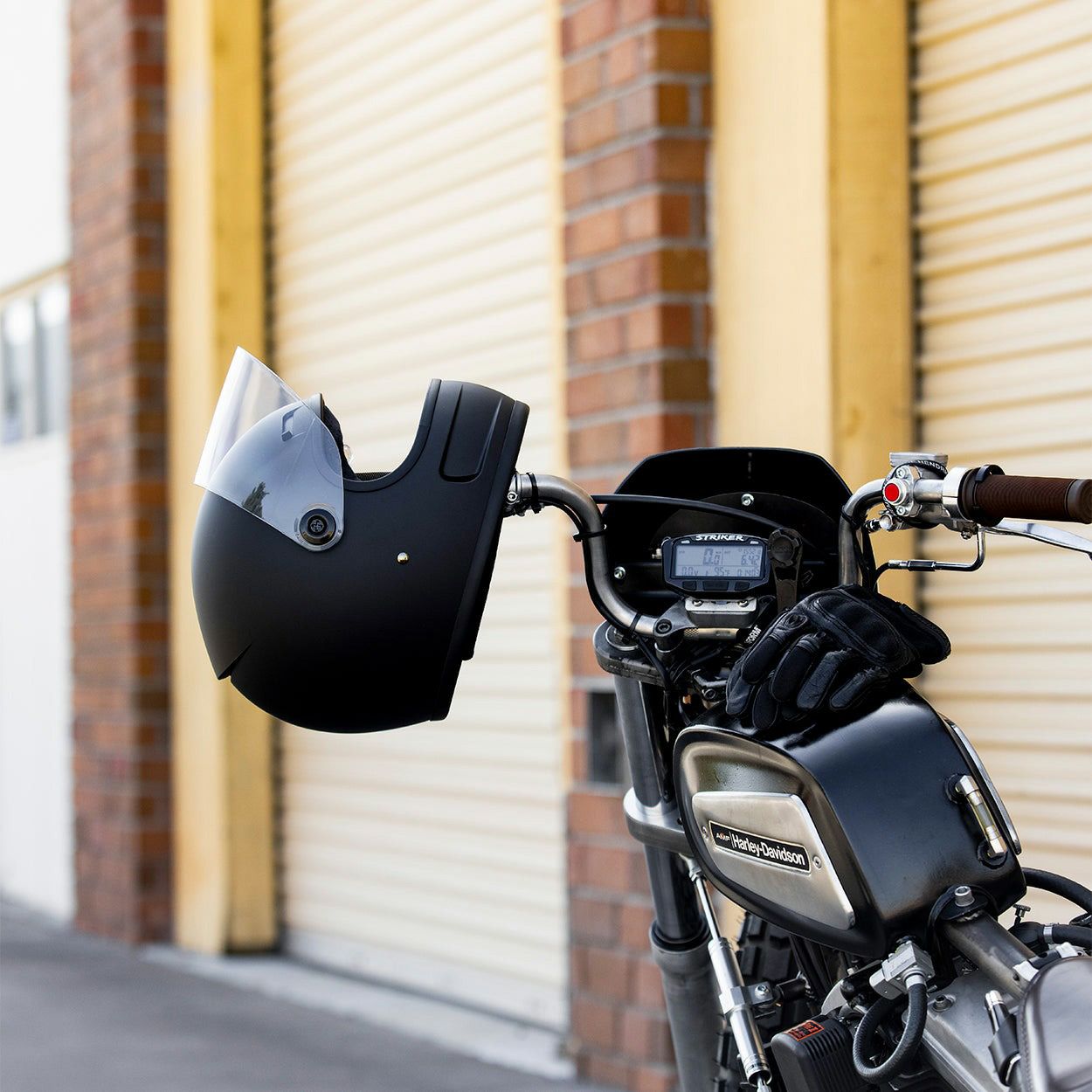 Biltwell GRINGO SV フルフェイスヘルメット (フラットブラック
