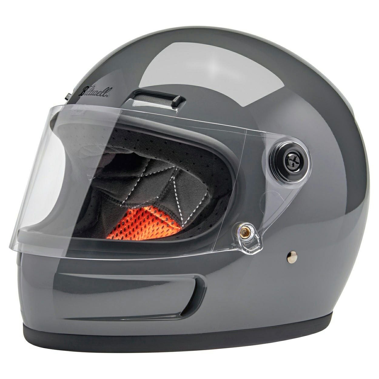 Biltwell GRINGO SV フルフェイスヘルメット (グロスストームグレー