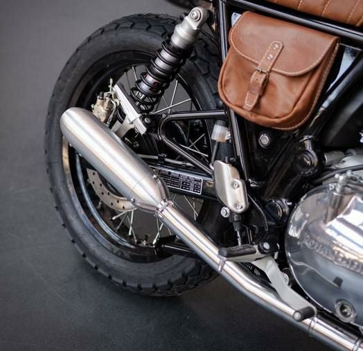 コンチネンタルGT 650/インターセプター ショートスリップオンマフラー