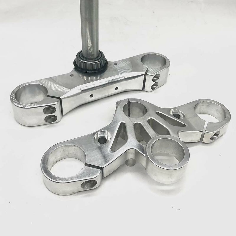 ロイヤルエンフィールド インターセプター/コンチネンタル650 トップブリッジ トリプルツリー ナチュラル LE MOTOGRAPHE_2