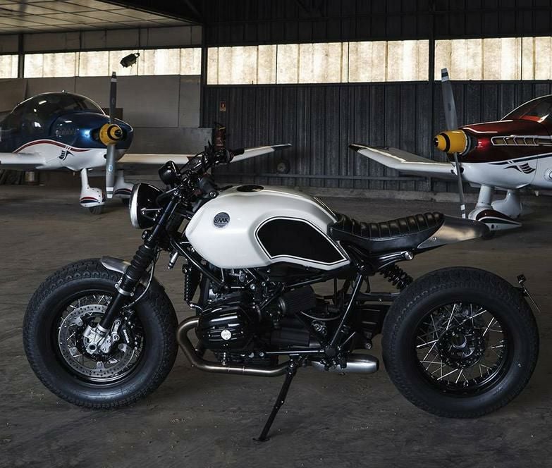 RnineT 2014～ 前後16インチ ホイールリム/スポーク サテンブラック