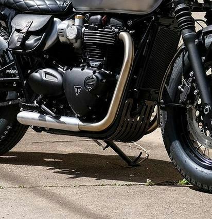 トライアンフ (Street Twin)ストリートツイン|スキッド・プレート