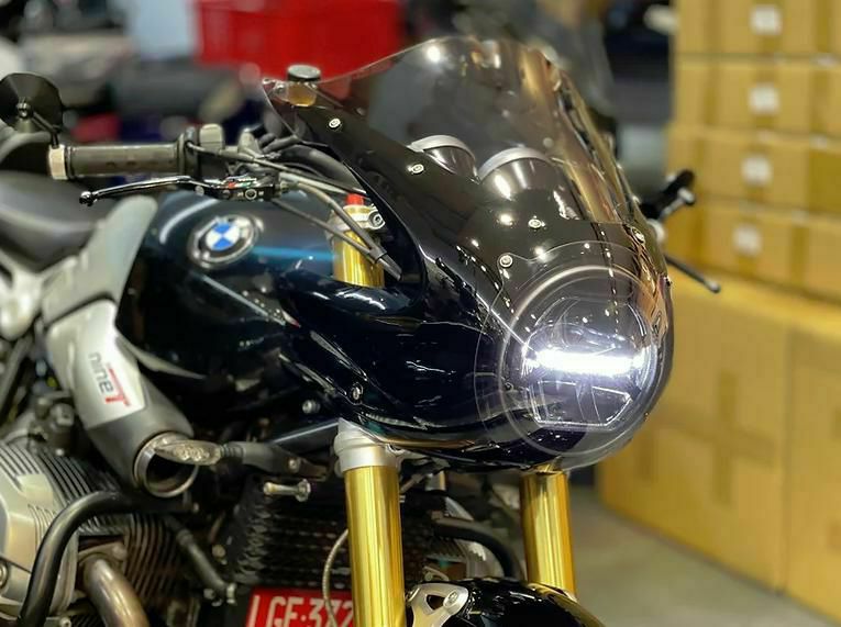 BMW RnineT 14- フロントカウル フェアリング ロケットカウル ブラック