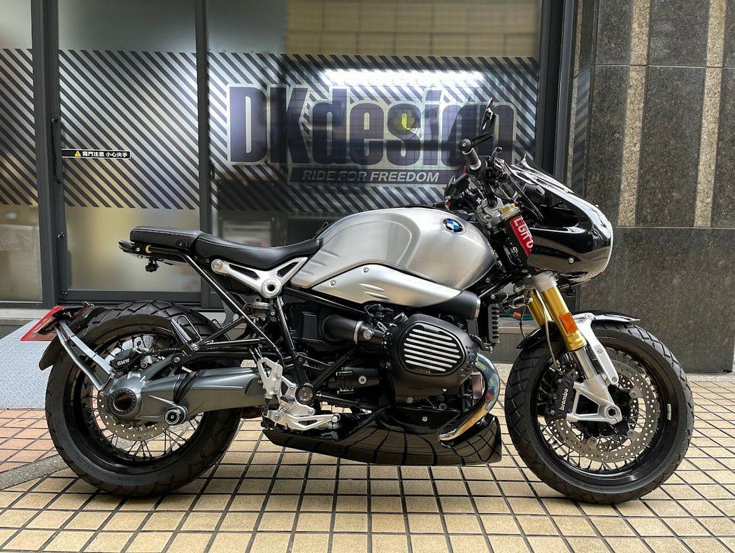 BMW RnineT 14- フロントカウル フェアリング ロケットカウル ブラック