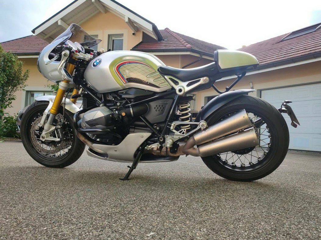 BMW RnineT 14- フロントカウル フェアリング ロケットカウル シルバー