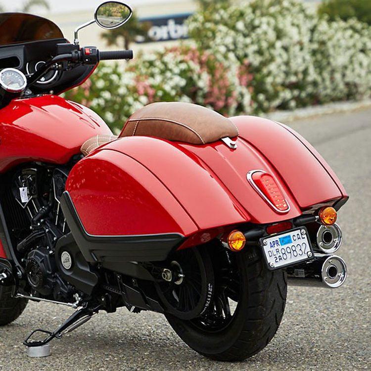 インディアン スカウト 15- GTOサドルバッグ （未塗装） CORBIN