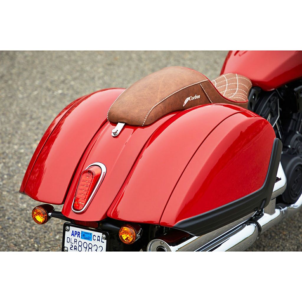 インディアン スカウト 15- GTOサドルバッグ （未塗装） CORBIN