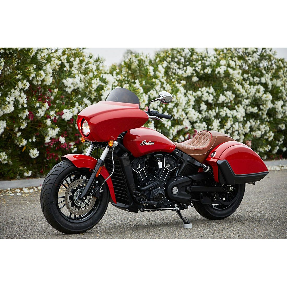 インディアン スカウト 15- GTOサドルバッグ （未塗装） CORBIN