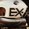 BMW RnineT S1000 F900 R1250 K1300等 タンク エンブレム 70mm アイコントータルブラック EX-MOTORCYCLE_1