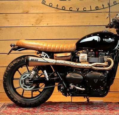 ボンネビル T100/T120,スピードツイン900/ストリートツイン ブラウン 