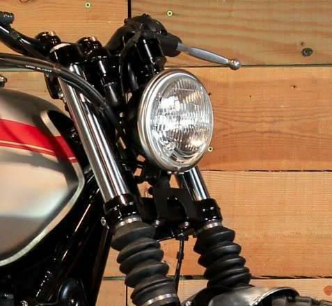 ドラッグスター1100　ヘッドライトバイザー　フォグ　3個セット Garage T＆F T&F ドラッグスター1100クラシック ヘッドライト・バルブ